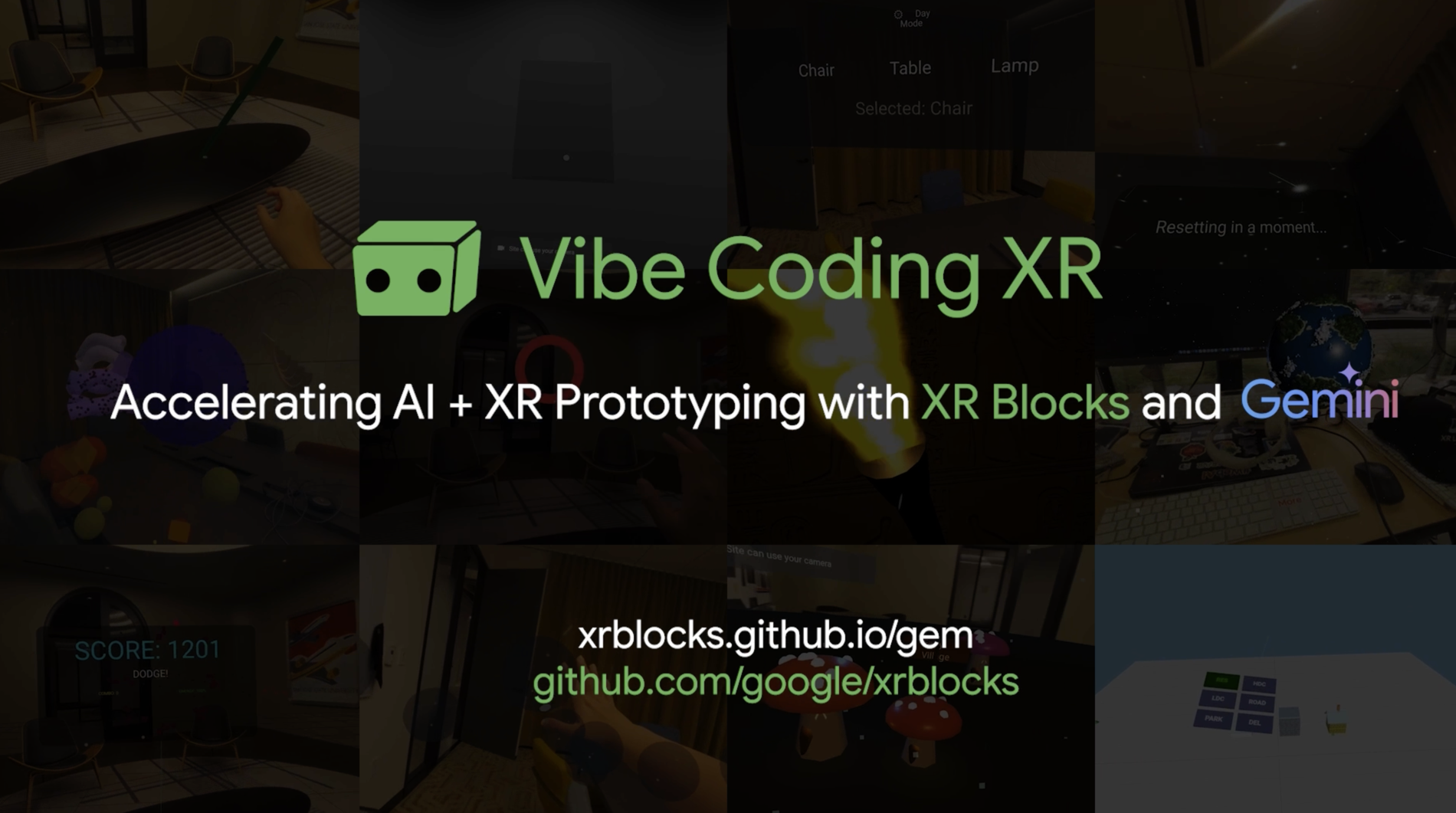 Vibe Coding XR & XR Blocks @ ACM CHI 2026