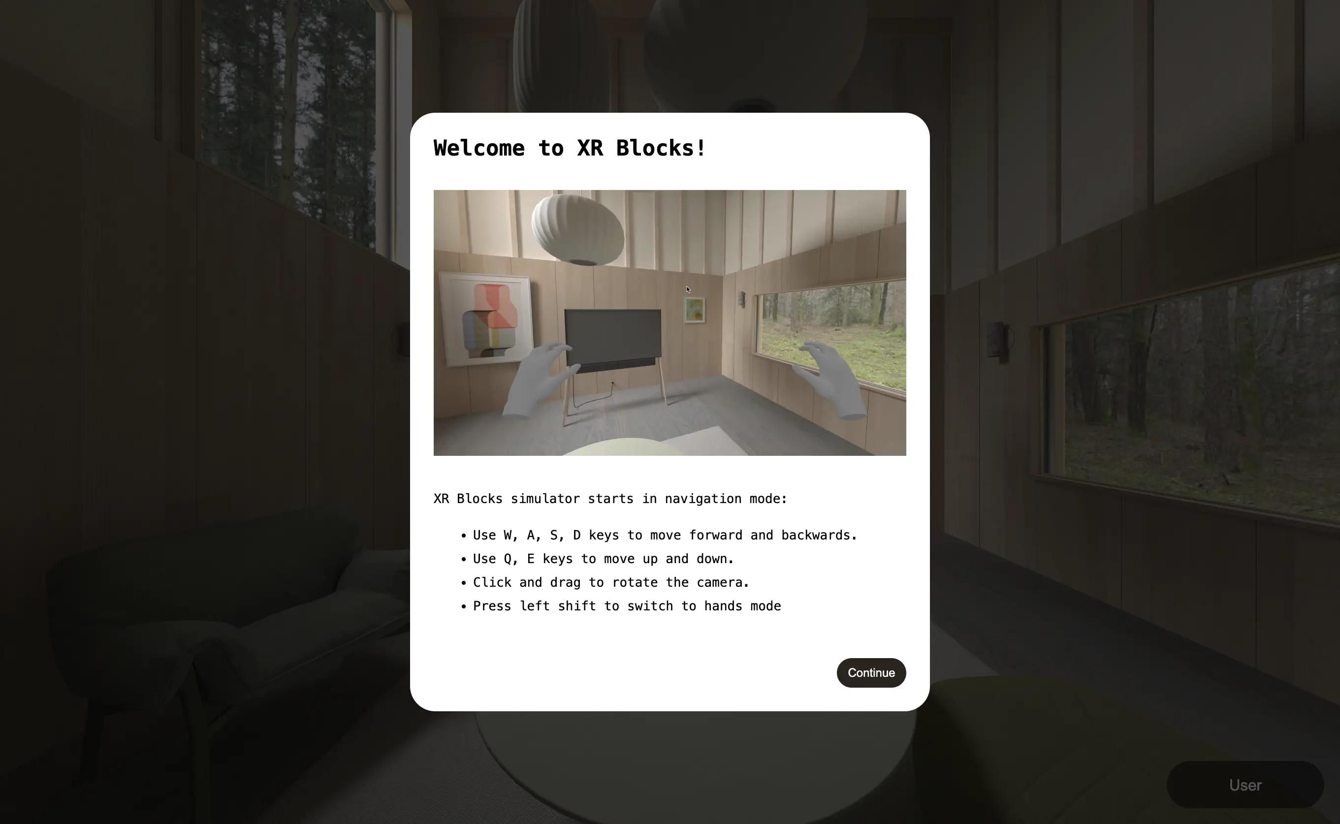 Simulator instructions